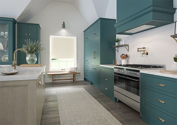Solento (Blackout), Sandstone - Twist&Fit Roller Blind - Image 7